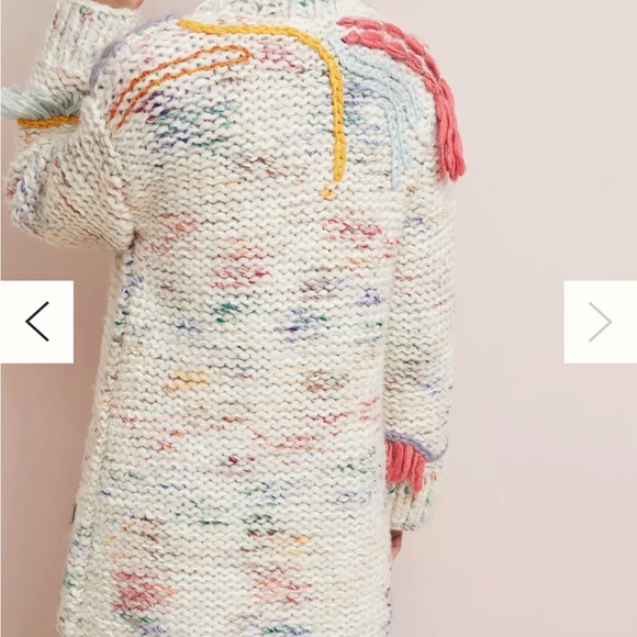 Anthropologie Arietta Fringed Cardigan - Picture 9 of 9